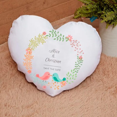 Cobertor Sublimable Forma Corazón 35x40cm, ideal para sublimación