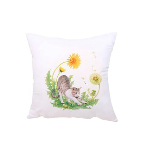 Cobertor sublimable para almohadón 40x40cm blanco ideal para personalizar en Costa Rica