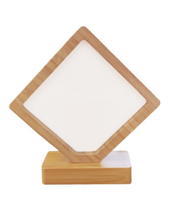Marco Bambú Sublimable 15x14 cm ideal para personalización en Costa Rica