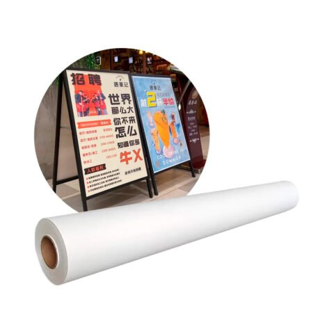 Rollo de Papel Autoadhesivo Matte 120g 60cm x 30mts para impresión profesional en Costa Rica