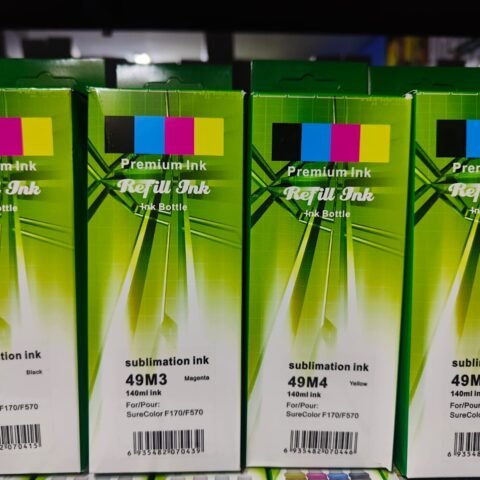 Tintas de Sublimación Premium Epson F170 y F570 140ML disponibles en Costa Rica
