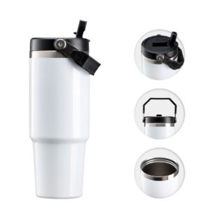 Vaso térmico 30oz con agarradera en la tapa Costa Rica