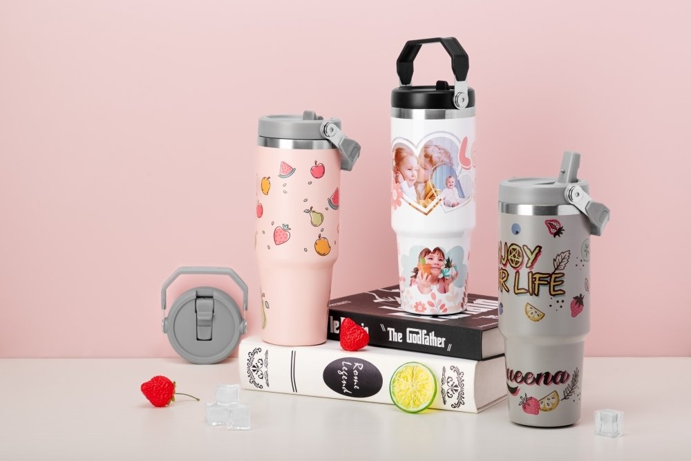 Vaso Térmico 30oz con Agarradera en la Tapa | Costa Rica - Image 2