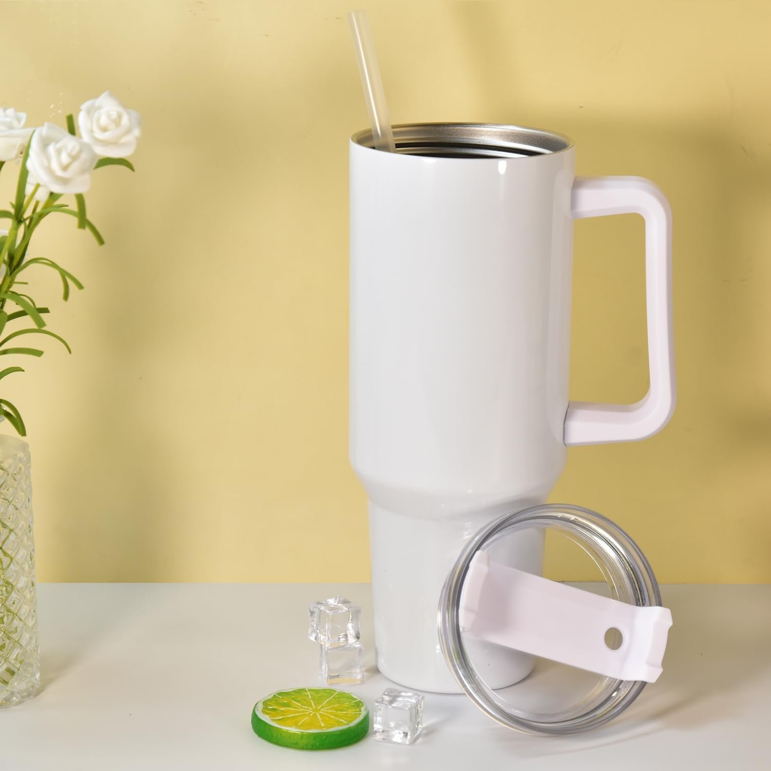 Vaso Tumbler 40oz con agarradera en Costa Rica