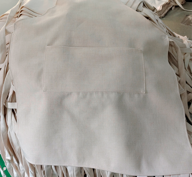 Delantal con Bolsillo de Lino Sublimable| Costa Rica - Image 5