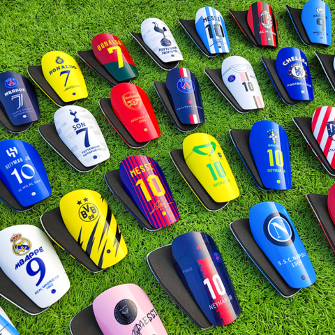 Espinilleras PVC Sublimables Personalizables | Costa Rica - Equipos | Suministros Gráficos CR