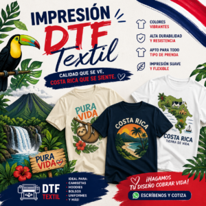 1/2 Metro DTF Textil