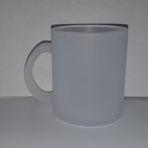 Taza de Vidrio Glaseada 11oz Sublimable
