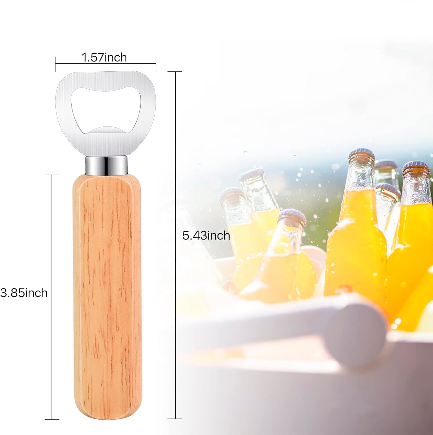 Destapa Botellas de Madera para Grabado Láser - Imagen 6