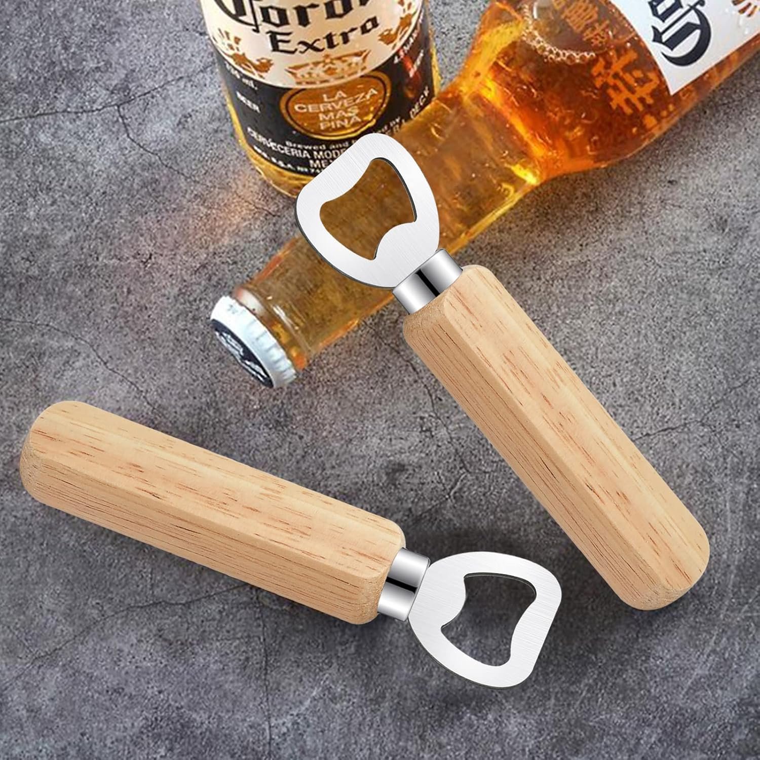 Destapa Botellas de Madera para Grabado Láser - Imagen 3