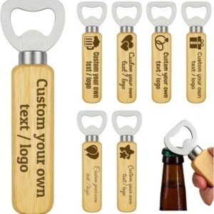 Destapa Botellas de Madera para Grabado Láser