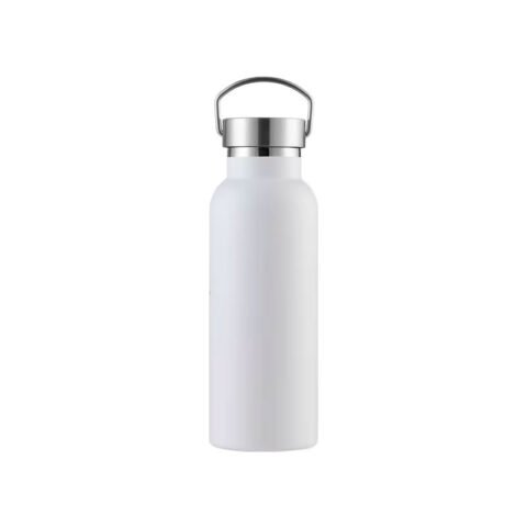 Botella Térmica Doble Pared 750ml Blanca para Sublimación
