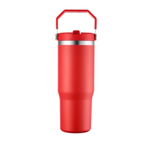 Vaso Térmico Tumbler 30 Oz con Agarradera para Grabado Láser