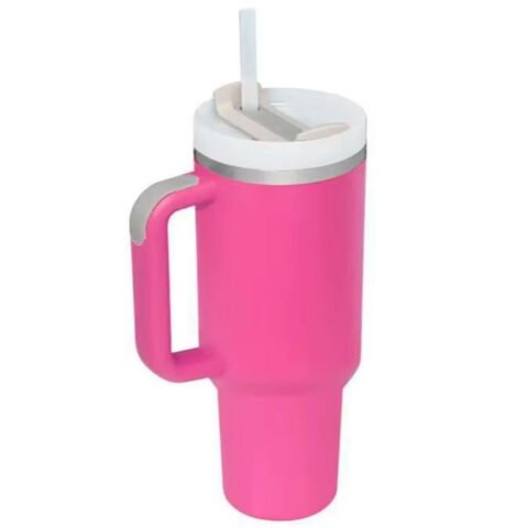 Vaso Tumbler Térmico 40oz con Agarradera para Grabado Láser