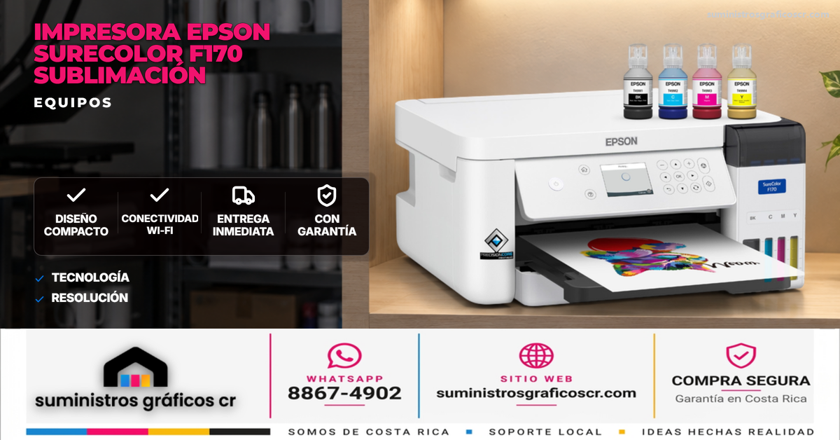 Impresora Epson SureColor F170 Sublimación Impresora Epson SureColor F170 Sublimación