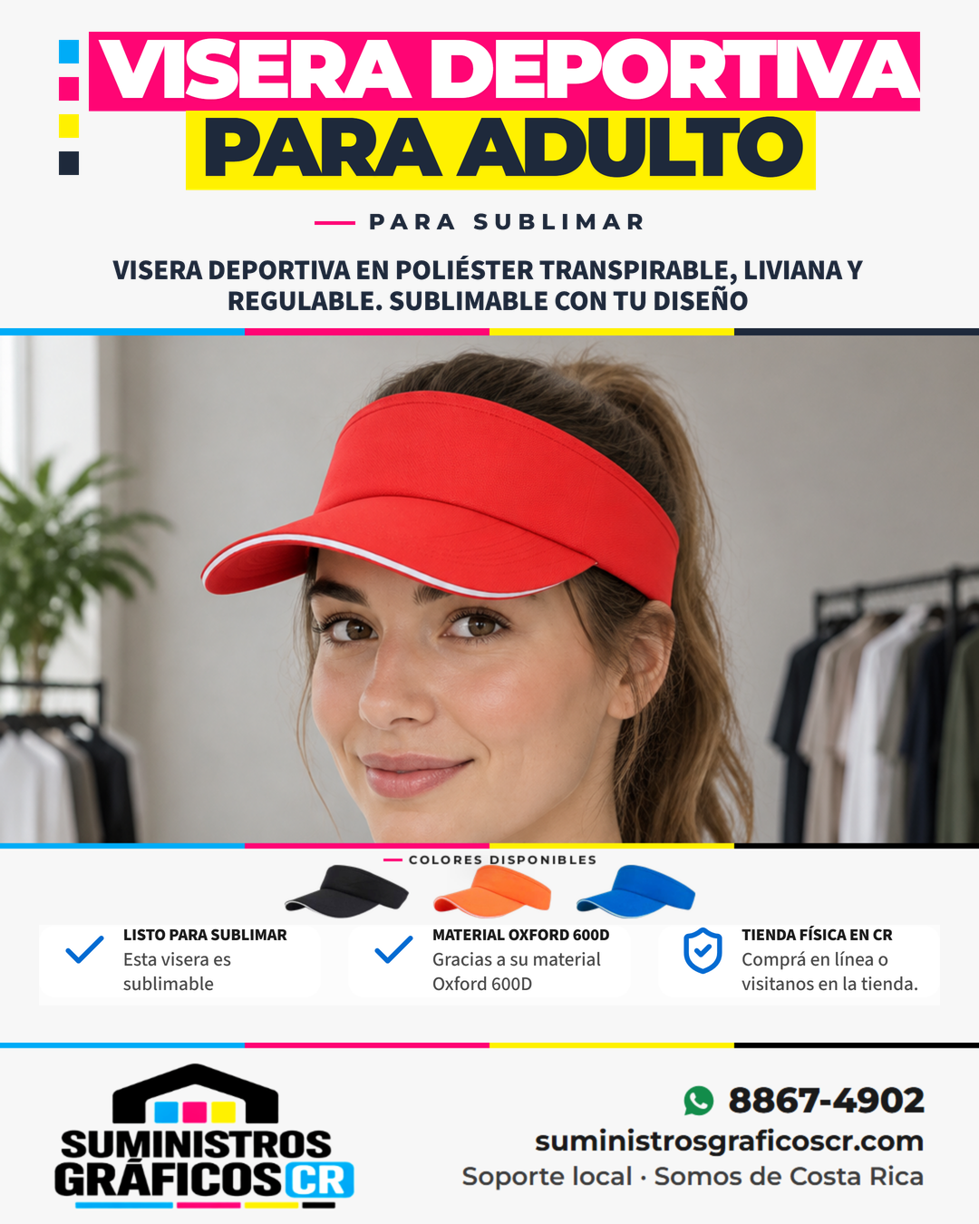 Visera Deportiva para Adulto Visera Deportiva para Adulto