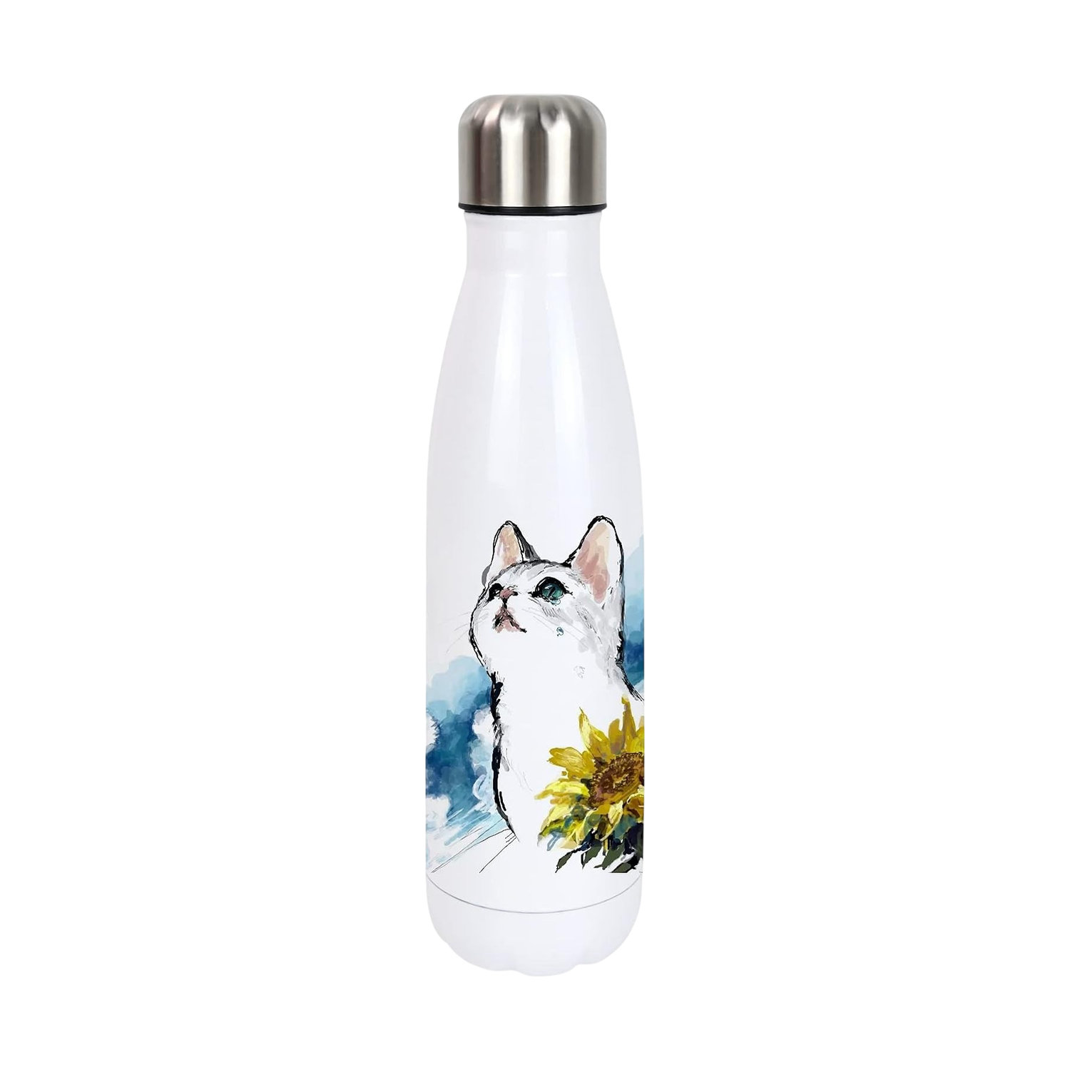 Botella Sublimable Cola Tapa Rosca 600ML