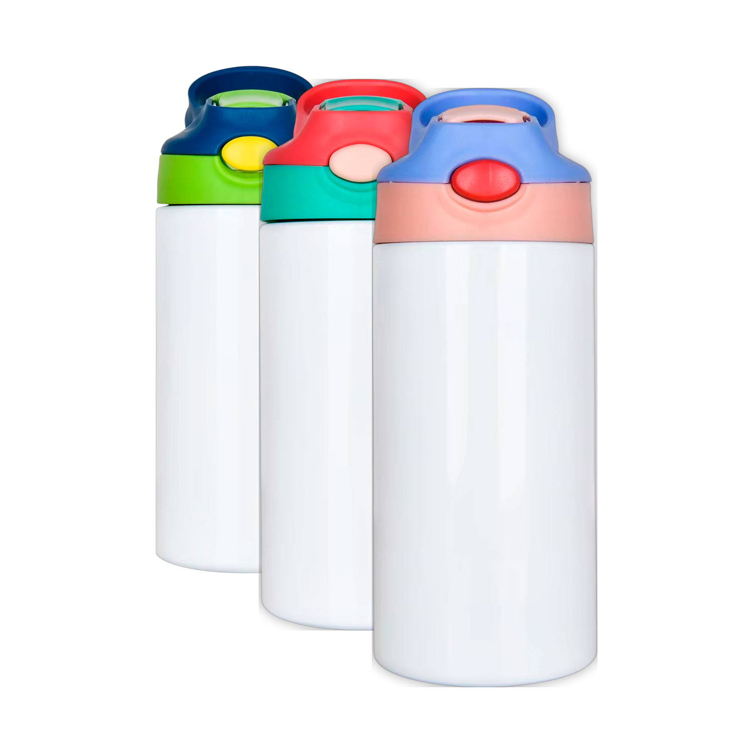 Botella Térmica Doble Pared con Boquilla Retráctil 500ml para Sublimar