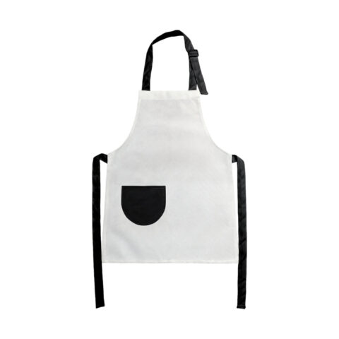 Delantal con Bolsillo de Lino Sublimable